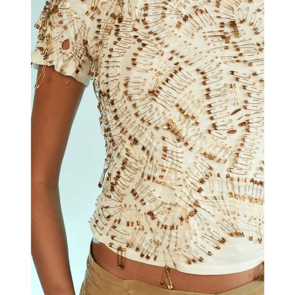 Cynthia Rowley Safety First Tee - Picture 5 of 14